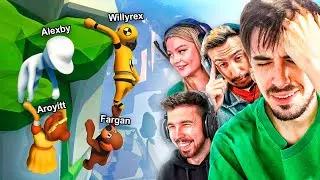 ESTE MAPA ES UNA LOCURA - Human Fall Flat con Fargan, Willy y Aroyitt