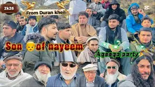 Aqeeqa party video son of Nayeem mohallah Duran kheil Saleh khana Mashallah a lotpeople came in part
