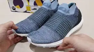 Unboxing ADIDAS ULTRABOOST LACELESS PARLEY CM8271 SEPATU LARI TERBAIK DI DUNIA (100% ASLI & RESMI)