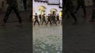 Rehearsal Militery at Évora City Portugal 