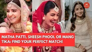 Bridal Dilemma: Mang Tika, Matha Patti, or Sheesh Phool? Find Your Perfect Match! 👰✨