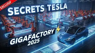 Comment Tesla Fabrique ses Voitures Électriques ? Visite Exclusive Gigafactory 2025 🚗⚡