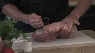 Tying a Leg of Lamb