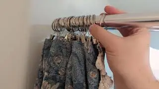 Watch Before Buying - 40 Pack Curtain Rings with Clips