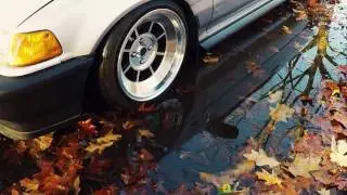 Slammed Civic Ec
