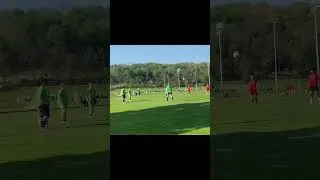 Clark scoring a free kick- his favorite goal of the year . ⚽️🥅#Iowa #goal #soccer #Muscatine