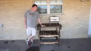 Living Cooper - Portable-Grill Pallet Table