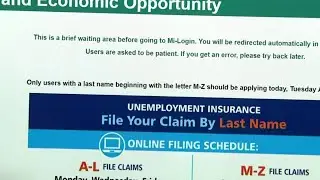 Michigan unemployment application process riddled with challenges