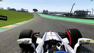 F1 2017 - Felipe Massa Onboard Lap Interlagos.