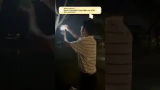 🤯 Mind Blown! Salt Water Lamp Outdoor Test: Ditch Charging, Light Up Endless Possibilities!