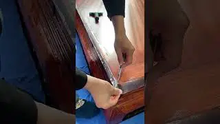 Furniture Film ✨ How To Protect Wood Surfaces P13| Perfect Edge Wrap by An Home Sweet Home