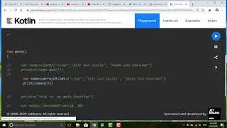 MAD 02  kotlin function, lists, arrays, classes, objects