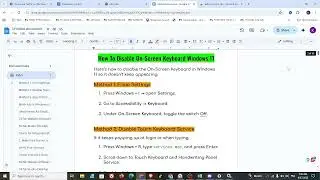 Как отключить экранную клавиатуру в Windows 11 &mdash; полное руководство