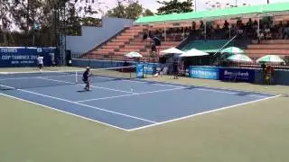 tennis247 - Video b&aacute;n kết giải quần vợt Men's Future 2013: Nicolas Meister vs Jae Hwan Kim
