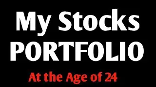 My portfolio at 24 #portfolio #investment #stocksmarket