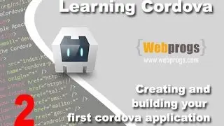 2 Creating and building your first cordova application