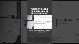 Where to Look for Steel Paint Specifications? #shorts #steelfabrication #steelfab