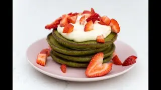 Elise's Eats - Ep 200: Matcha Pancakes