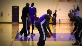 Best Video From Kobe Bryant Dribbling Drills 11/29/12