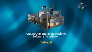 How to install the software for CNC Router Engraving Machine#cncsoftware