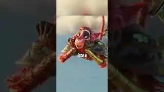 Monkey king beats the little girl part 4 #movie #animation