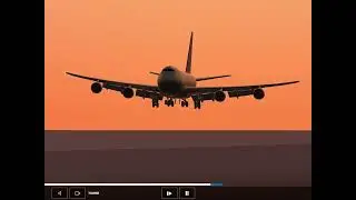 PIA 747-200B landing in Karachi from Frankfurt PART 2 (historical flight)