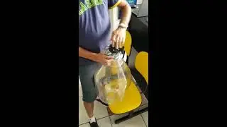 Desmontando o fermentador c&ocirc;nico Fermentasaurus