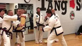 TANG SOO KARATE ACADEMY BLACK BELT TEST    BREAKING 040718