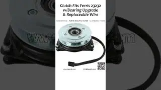 lawnmowers Clutch Fits Ferris 23232 w/Bearing Upgrade & Replaceable Wire