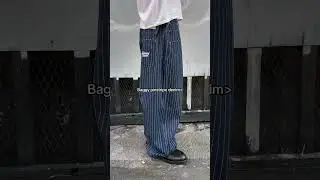 PINSTRIPE DENIM