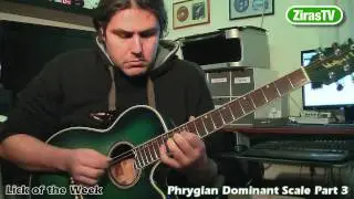 Phrygian Dominant Scale Part3 (Latin-Rock Acoustic Soloing) | Lick of the Week 63