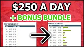 Earn $250 A Day With ClickBank + Bonuses (SUPER EASY METHOD)