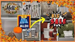 👑🍂🧡Aldi Fall 2023 FINDS/Home Decor!! Summer Clearance and More!! Shop With Me!!🍂🧡👑