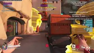 Gibraltar Overwatch Lava Parkour by Postelik. Walkthrough + Secrets (1ES03)