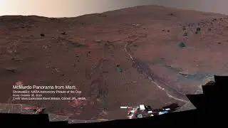 Spirit's Martian Winter Wait Unveiled in Vivid Panorama #NASA #Mars