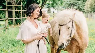 MOMMY & ME | Beautiful Spring outdoor Photoshoot 🌸