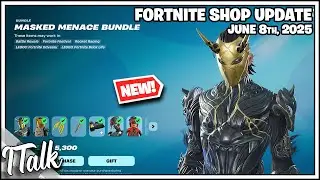 *NEW* MASKED MENACE BUNDLE! Fortnite Item Shop [June 8th, 2025] (Fortnite Chapter 6)