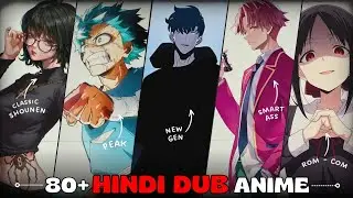 80+ Hindi Dubbed Anime You Can Stream In 2025 ❗️ Including - Anime Original Movies - 🎬