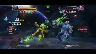Alliance war Bigger thing node 8 absorbing man