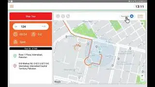 14  How to start navigation in map