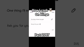 @Swayapp helps me cook up the best hinge profile prompts ever. Other dating advice is often wrong