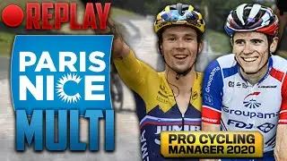 PARIS NICE 2021 &Agrave; 16 JOUEURS ! #1 - Pro Cycling Manager 2020 Multi