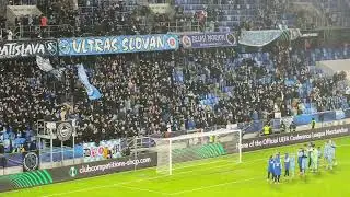 ŠK Slovan Bratislava - BK Häcken - 1:0 dakovačka po zápase - Konferenčná liga2025 / 26