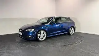 AUDI A3 2 0 TDI S line Sportback 5dr Diesel Manual Euro 6 s s 150 ps