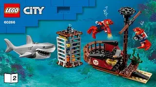 🚧 Инструкции LEGO 🚧 Город 🚧 60266 🚧 Корабль для исследования океана 🚧 Книга 2 🚧