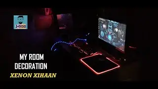 DIY GAMING AREA | Room Makeover Ultimate Gaming Room Setup | LED  Lighting | XENON XIHAAN | BASHU TV