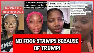 FOOD STAMPS CUT?! LOOTING WALMART!| NO THANKSGIVING! 