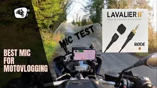 Подходит ли микрофон Rode Lavalier II для мотоблоггинга? Сравнение с Tram TR50.