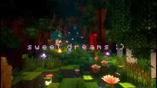 its time to get some sleep.. (C418 Music, Fire, Nature Ambience) | 4 Hours
