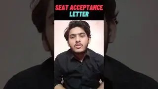 🚨SEAT ACCEPTANCE LETTER Vanished🤯 #josaa #josaacounselling #josaadocumentverification #josaa2024